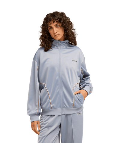 Beach Back Mock Neck Fleece Trui