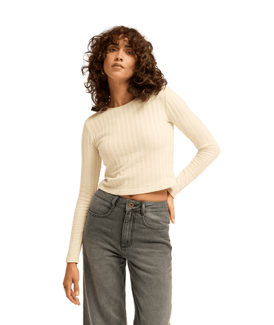 Way Out Knit Lange Mouwen T-shirt