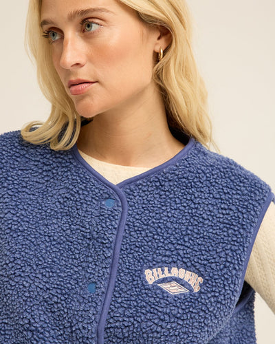 Be Happy Vest Half Zip Polar Fleece Trui