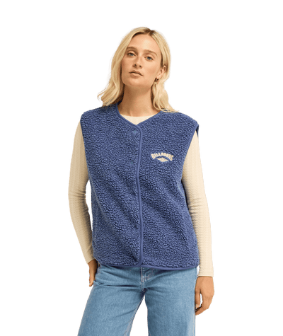 Be Happy Vest Half Zip Polar Fleece Trui