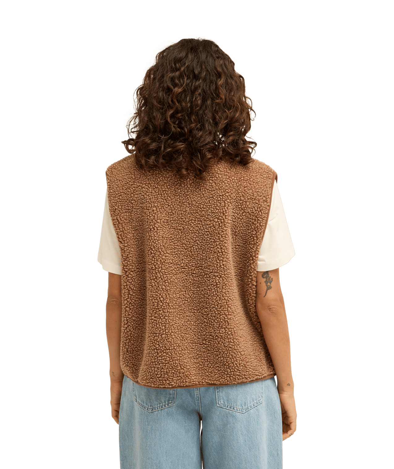 Be Happy Vest Half Zip Polar Fleece Trui