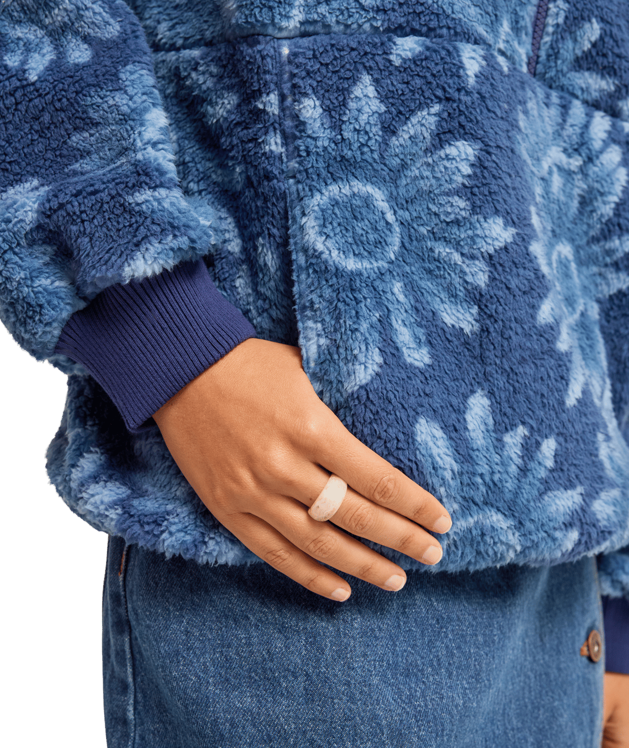 Time Off Half Zip Polar Fleece Trui