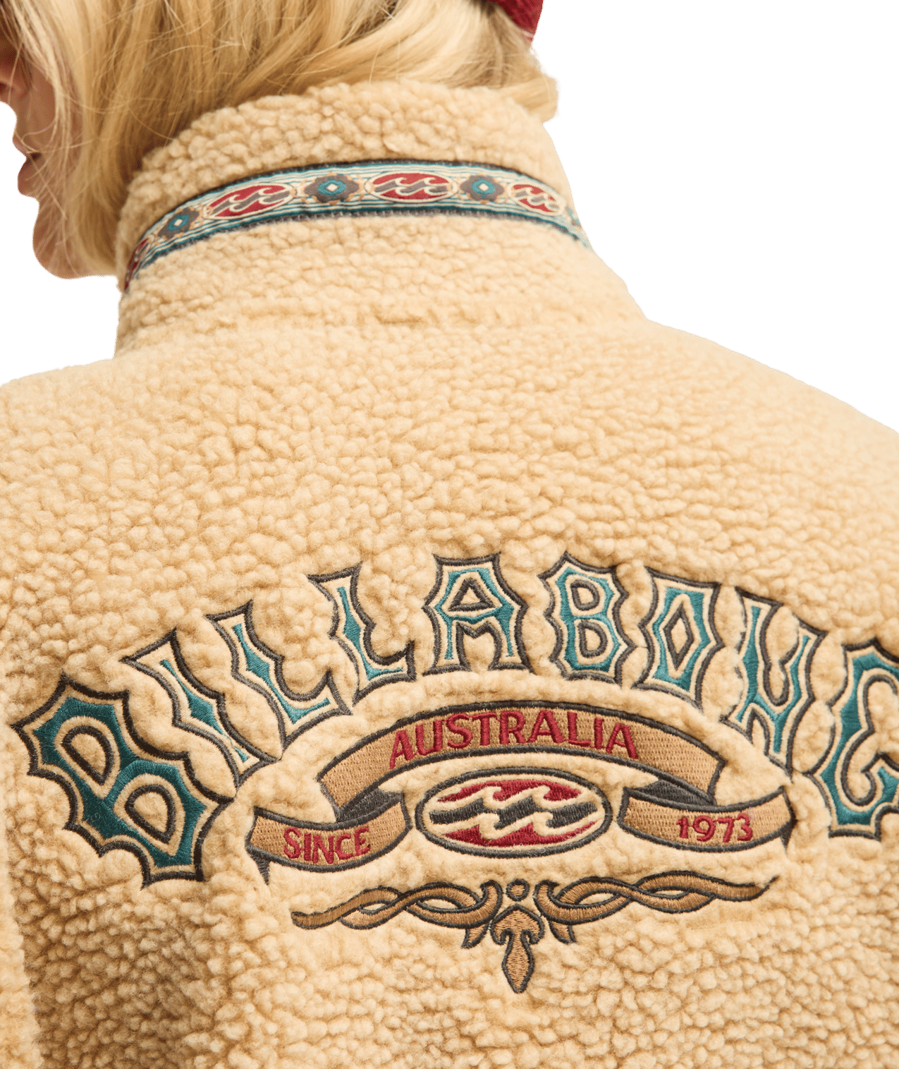 Stone Town Half Zip Polar Fleece Trui