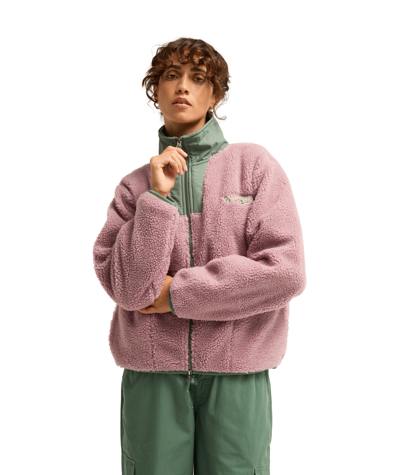 Mountain Life Full Zip Polar Fleece Trui