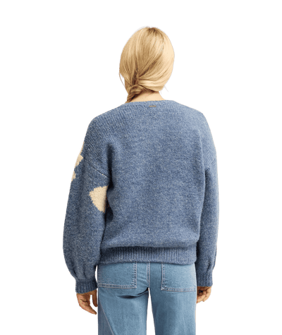 Bayside Hibiscus Crew Neck Trui