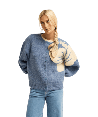 Bayside Hibiscus Crew Neck Trui