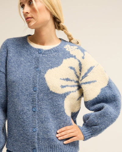 Bayside Hibiscus Crew Neck Trui