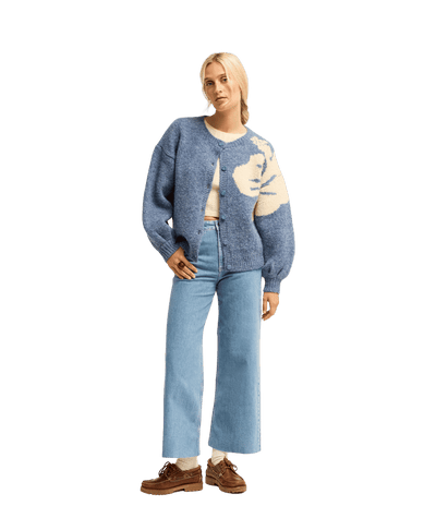 Bayside Hibiscus Crew Neck Trui