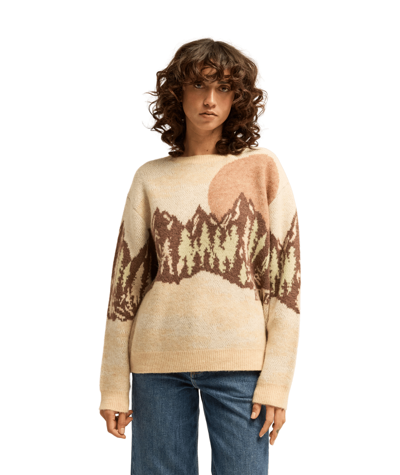 Camp Sweater Crew Neck Trui