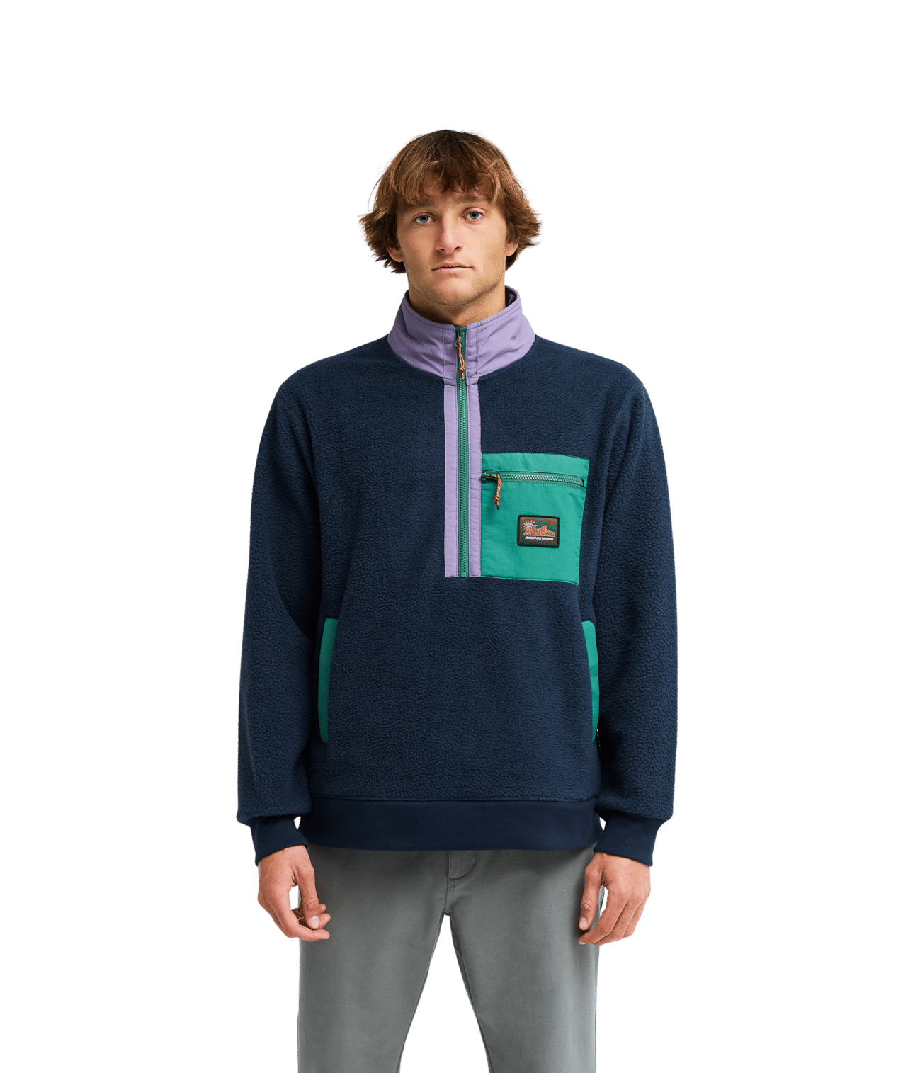 Boundary Shore Half Zip Polar Fleece Trui