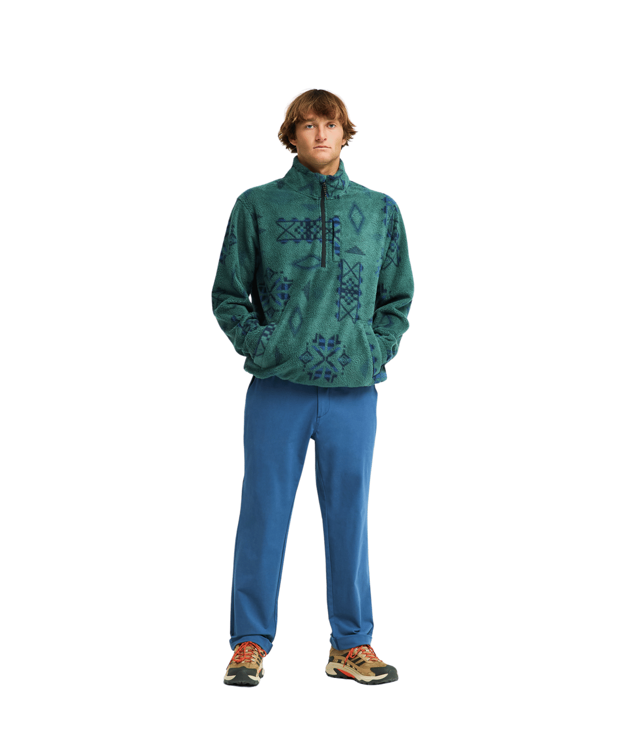 Boundary Half Zip Polar Fleece Trui
