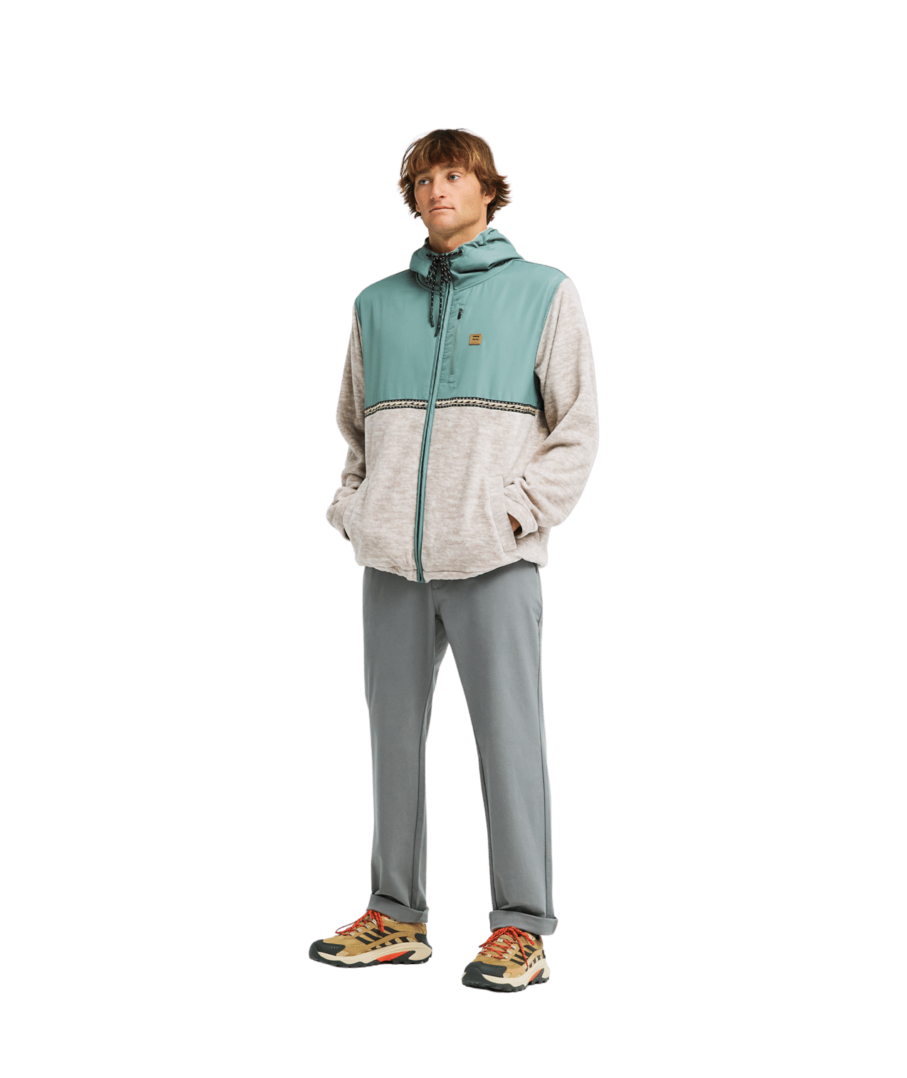 Boundary Full Zip Polar Fleece Trui