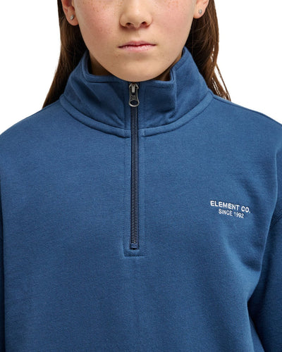 Element Co Emb Half Zip Fleece Trui Voor Kids