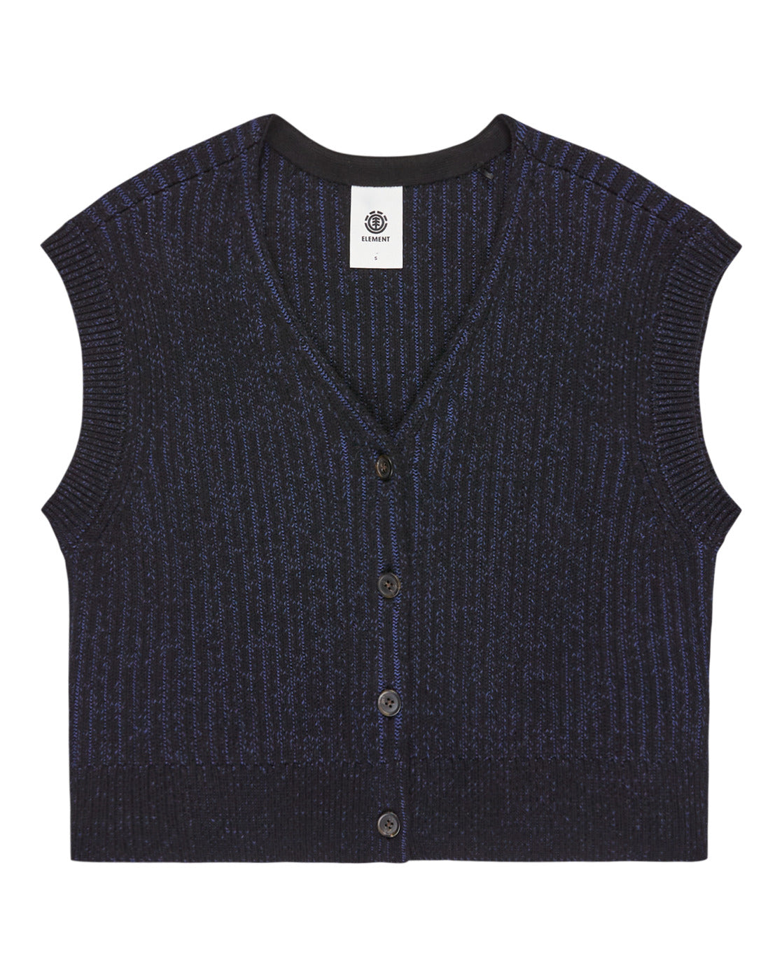 2Tone Rib W - Vest voor dames