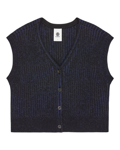 2Tone Rib W - Vest voor dames