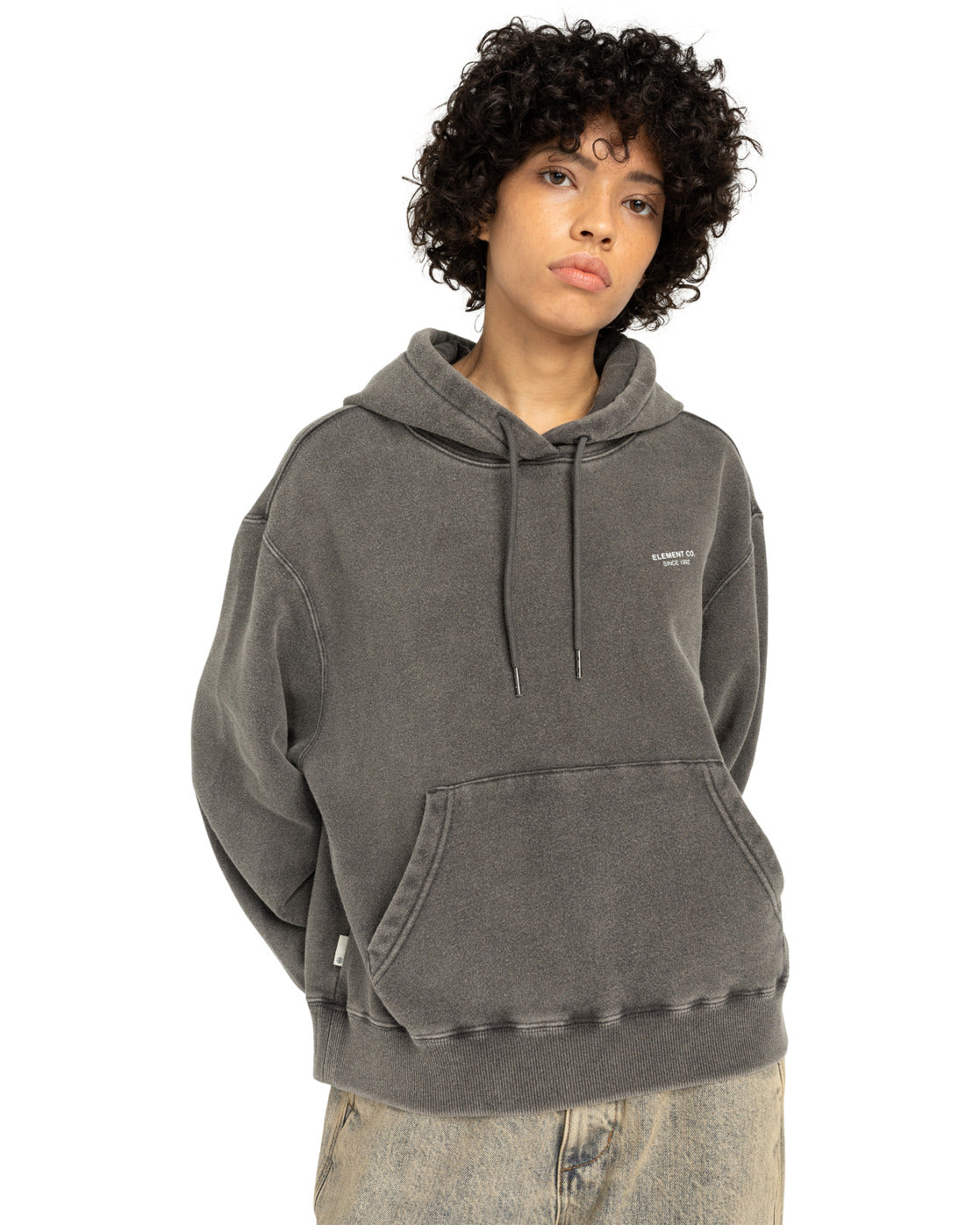 Element Co Washed Po W - Hoodie voor dames