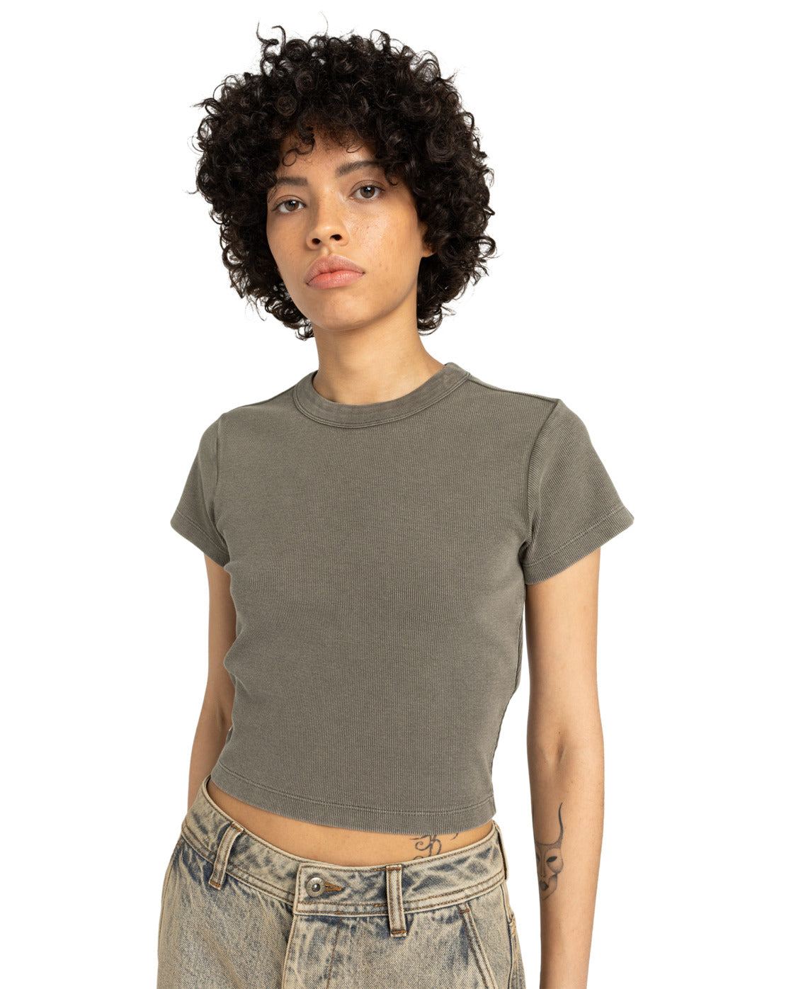 Icon Crop W - T-shirt met korte mouwen voor dames