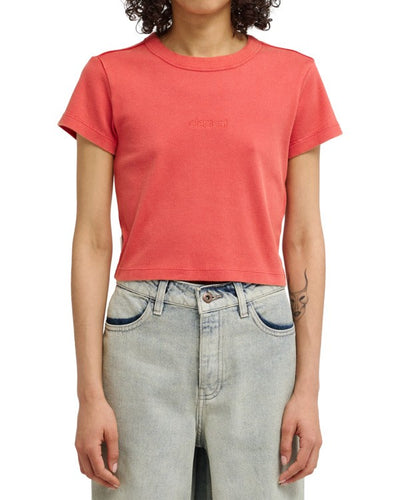 Lowcase Crop - Korte Mouwen T-Shirt Voor Dames