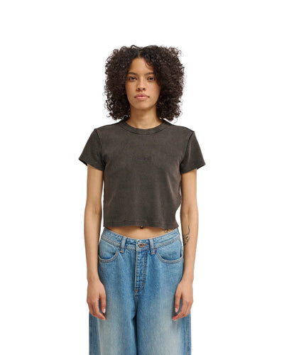 Element Lowcase Crop - Kurzarm-T-Shirt Für Damen