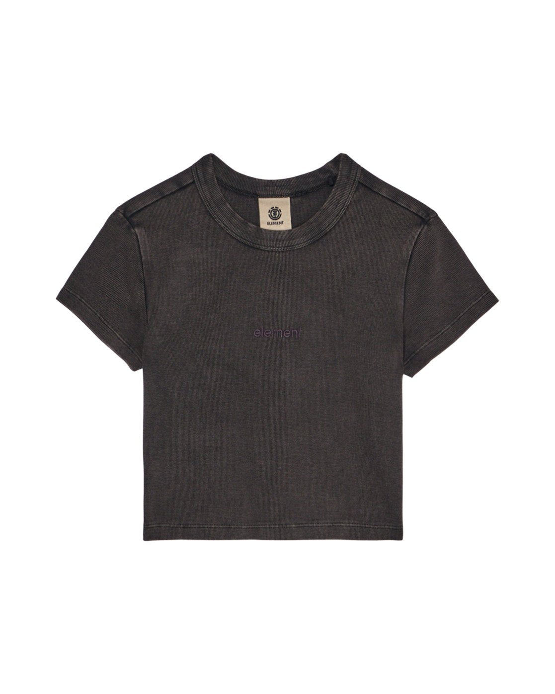 Element Lowcase Crop - Kurzarm-T-Shirt Für Damen