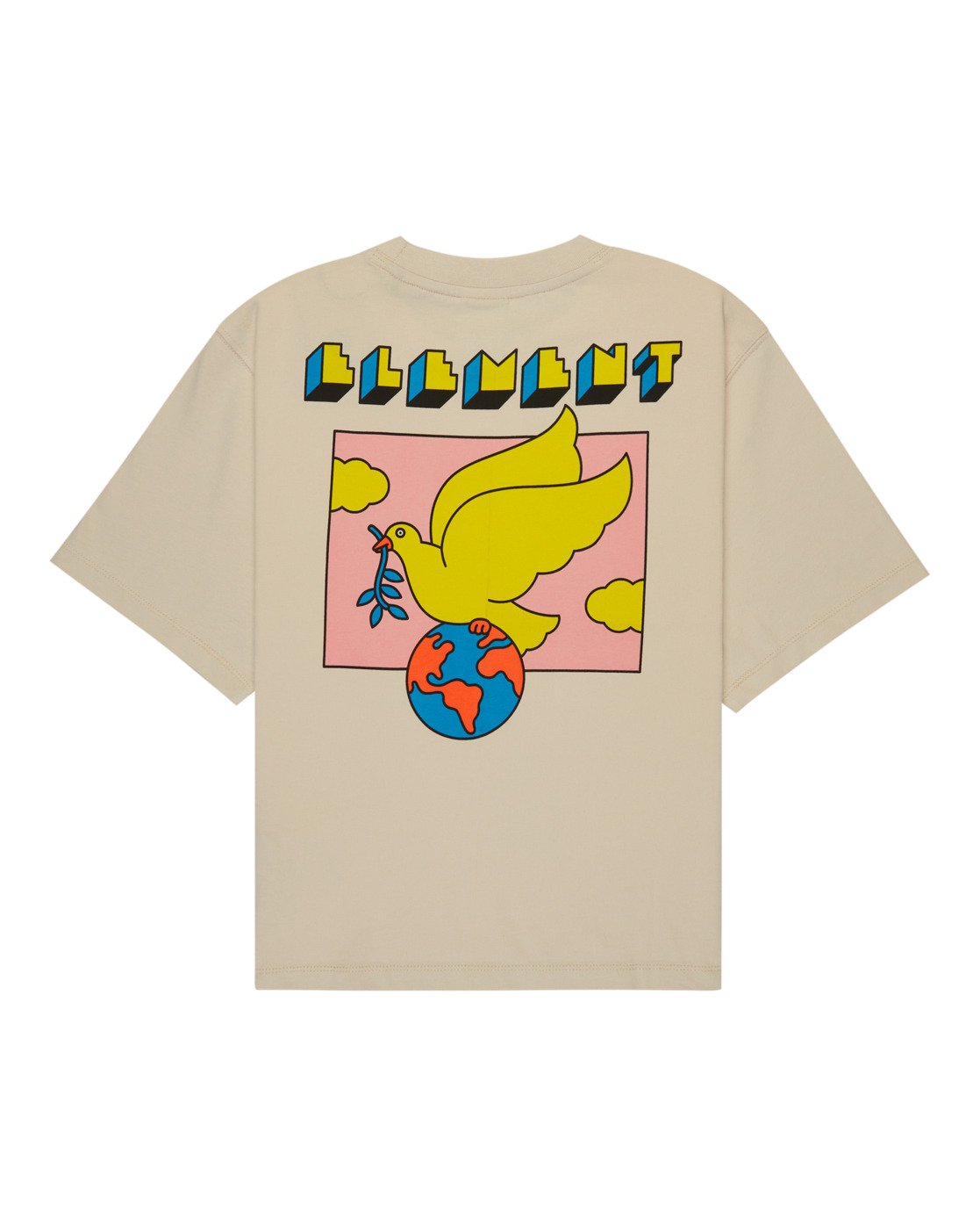 Element World Peace - Short Sleeve T-Shirt For Women