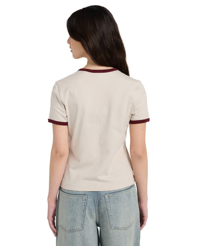Yarnhill Ringer - Korte Mouwen T-Shirt Voor Dames