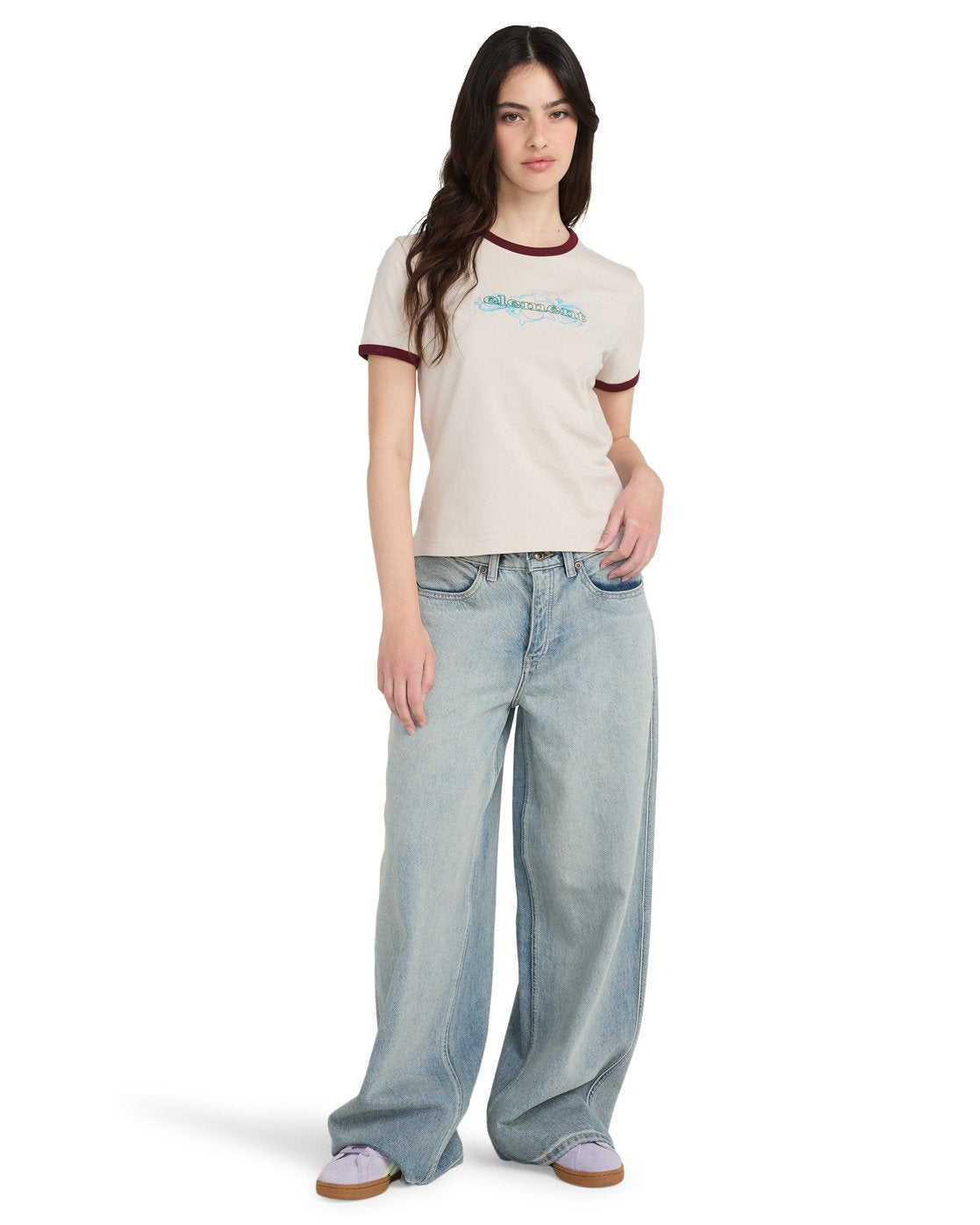 Element Yarnhill Ringer - Short Sleeve T-Shirt For Women