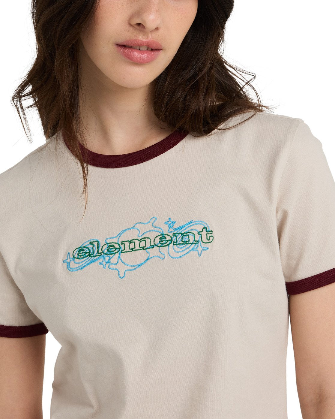 Element Yarnhill Ringer - Short Sleeve T-Shirt For Women