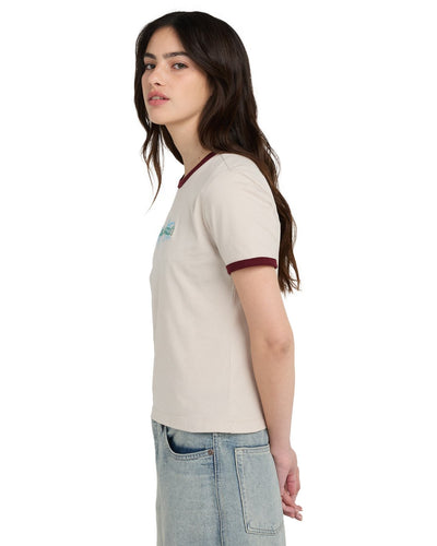 Yarnhill Ringer - Korte Mouwen T-Shirt Voor Dames