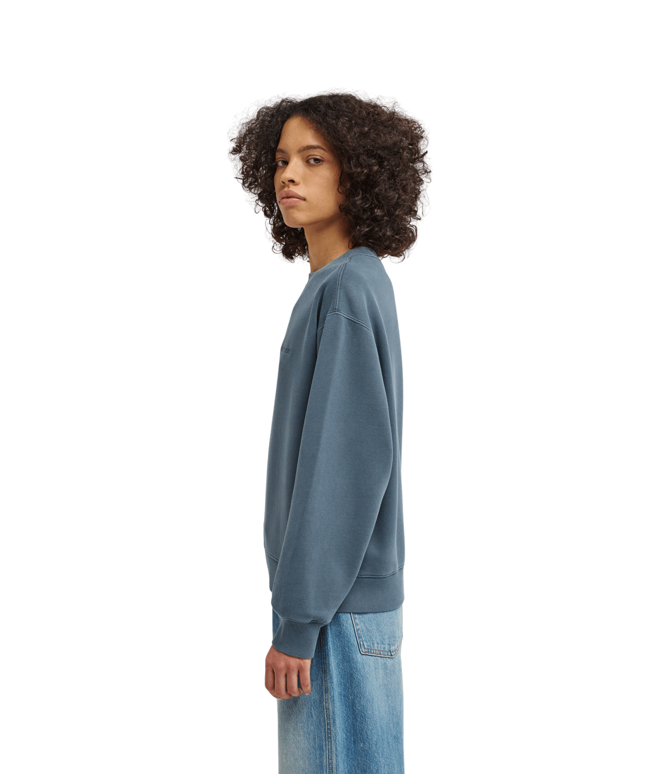 Lowcase Pigment Crew Neck Fleece Trui