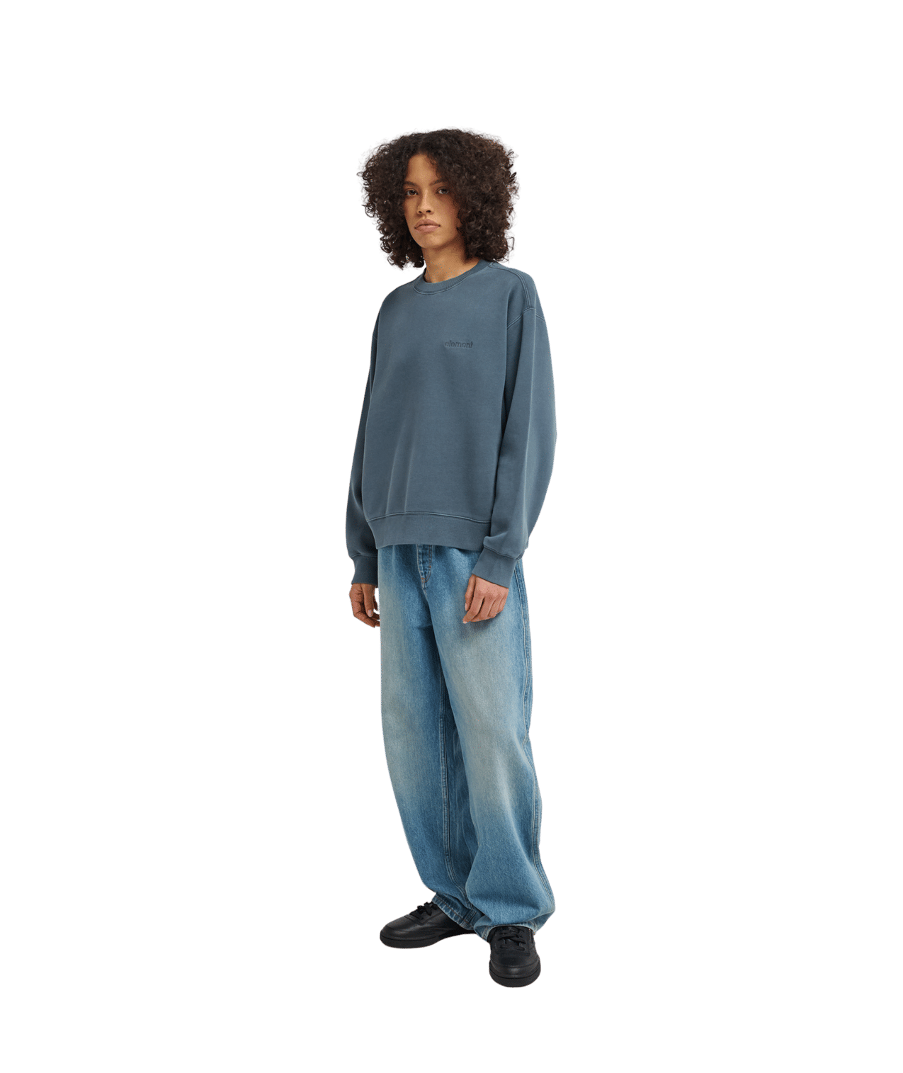 Lowcase Pigment Crew Neck Fleece Trui