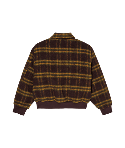 Fuzzy Bomber Bomber Jacket