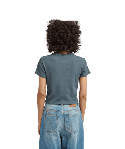 Lowcase Crop Korte Mouwen T-shirt
