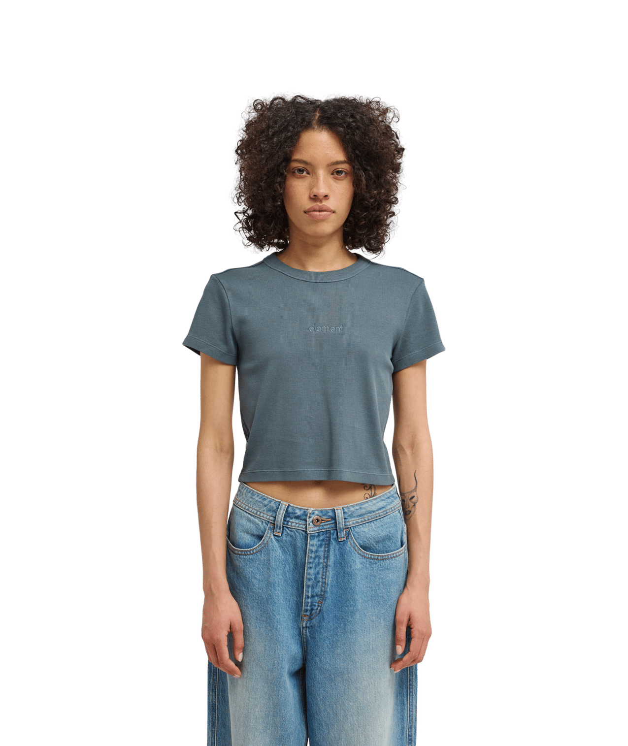 Lowcase Crop Korte Mouwen T-shirt