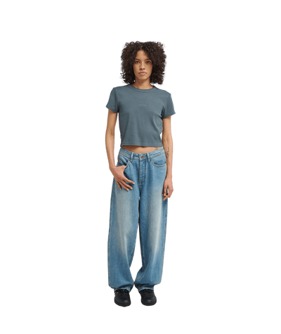 Lowcase Crop Korte Mouwen T-shirt