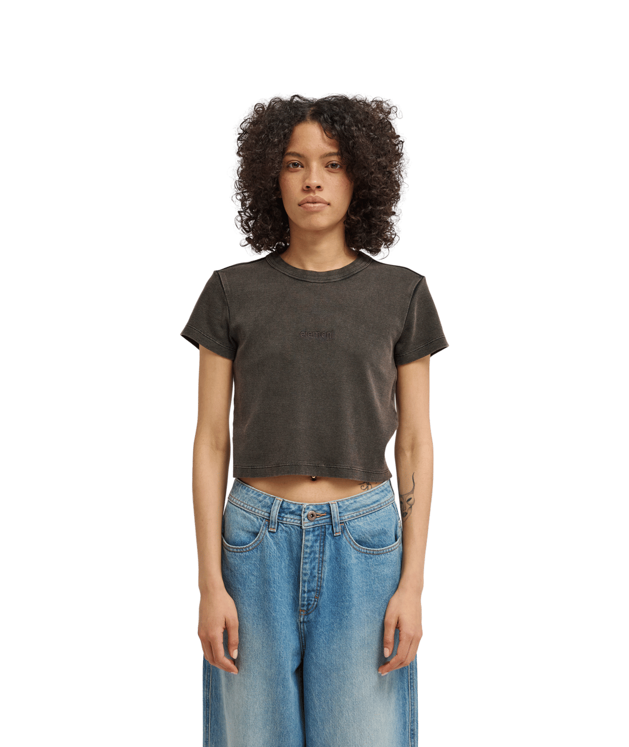 Lowcase Crop Korte Mouwen T-shirt