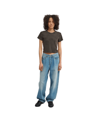 Lowcase Crop Korte Mouwen T-shirt