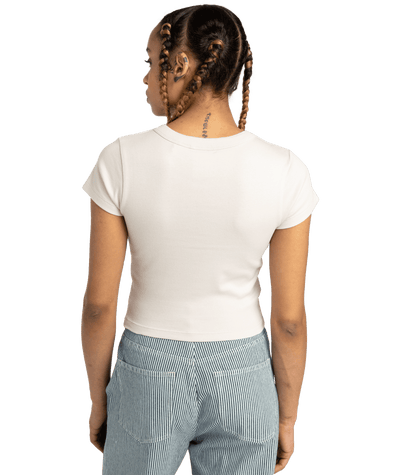 Lowcase Crop Korte Mouwen T-shirt