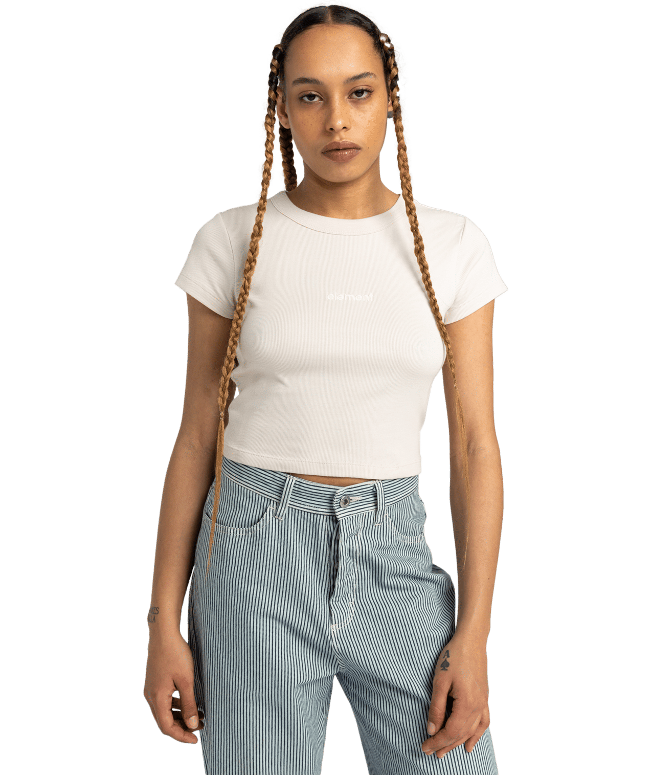 Lowcase Crop Korte Mouwen T-shirt