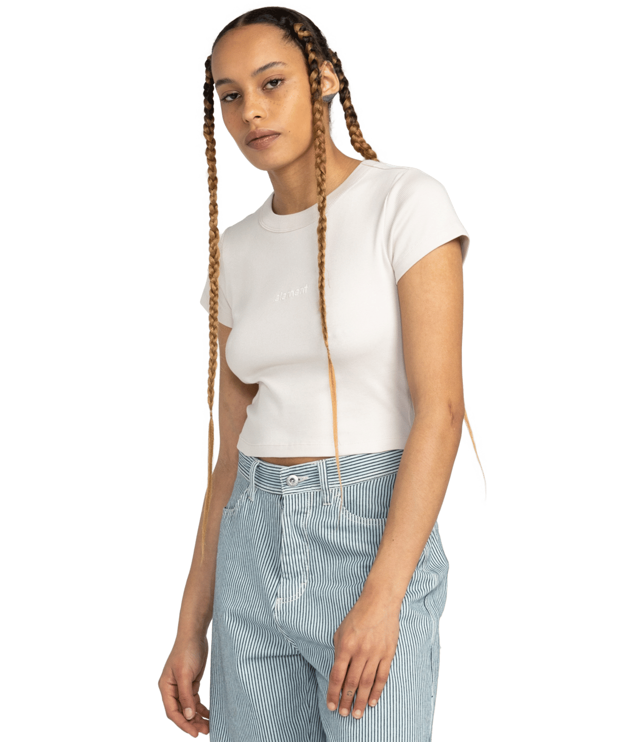 Lowcase Crop Korte Mouwen T-shirt