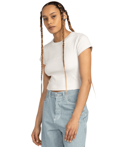 Lowcase Crop Korte Mouwen T-shirt