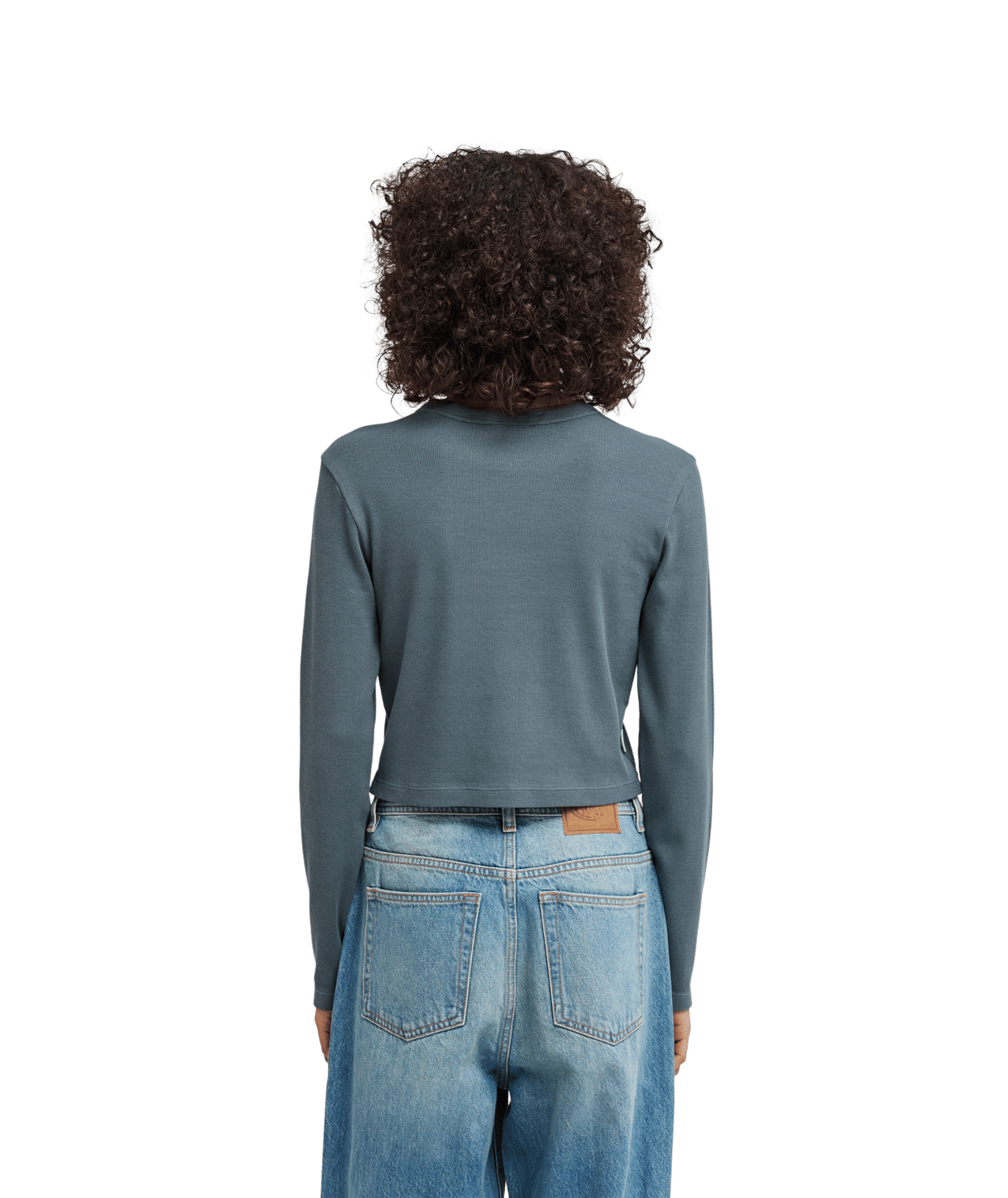 Lowcase Crop Lange Mouwen T-shirt