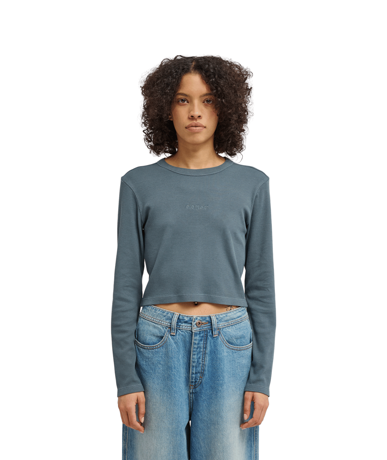 Lowcase Crop Lange Mouwen T-shirt