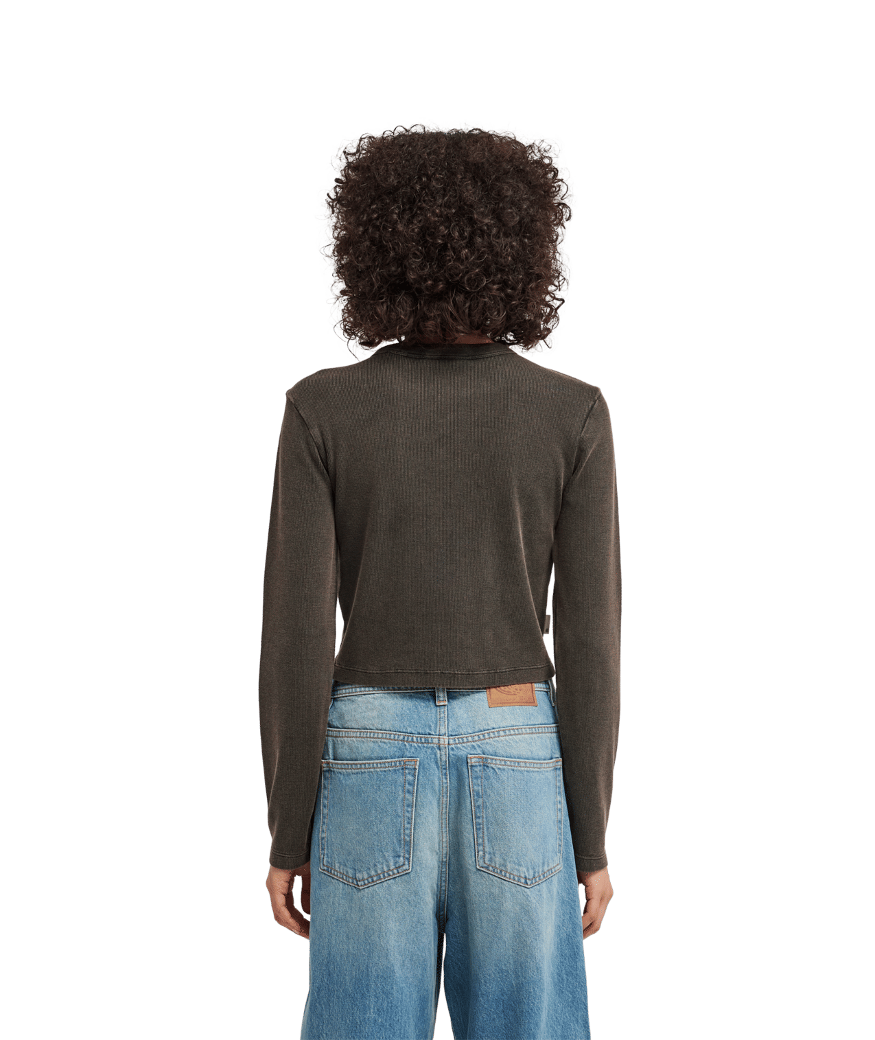 Lowcase Crop Lange Mouwen T-shirt