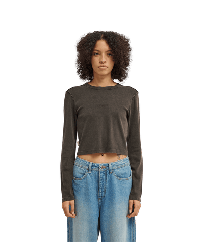 Lowcase Crop Lange Mouwen T-shirt
