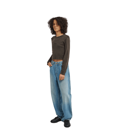 Lowcase Crop Lange Mouwen T-shirt
