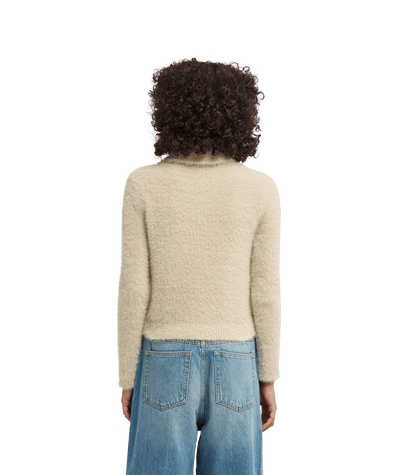 Hairy Polow Cardigan Trui