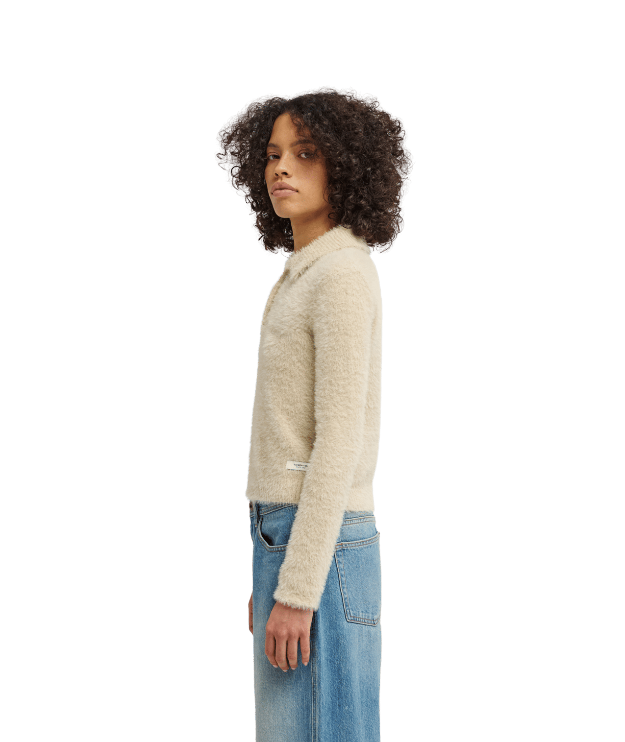 Hairy Polow Cardigan Trui