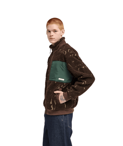 Oak Sherpa Heavy-weight Fleece Jacket