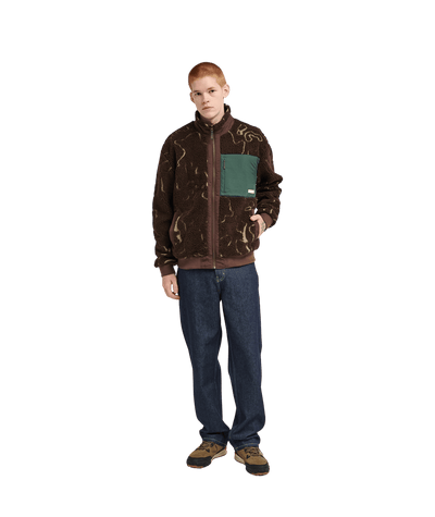 Oak Sherpa Heavy-weight Fleece Jacket